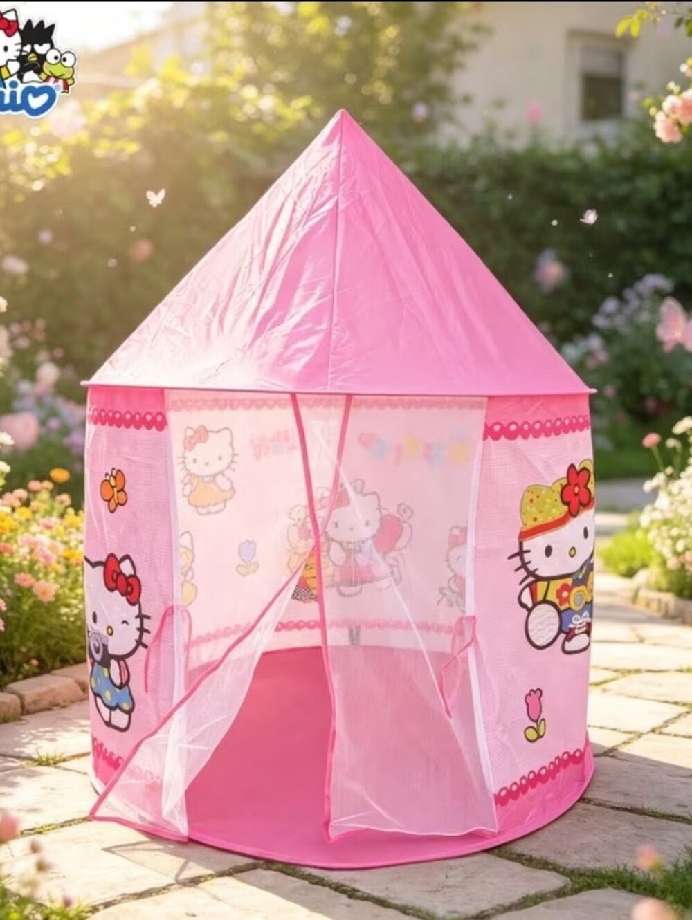 EXCLUSIVE - NWOT Hello Kitty Pop-Up Playhouse - Picture 2 of 8